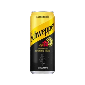 Schweppes λεμονάδα με περγαμόντο και ιβίσκο 330ml