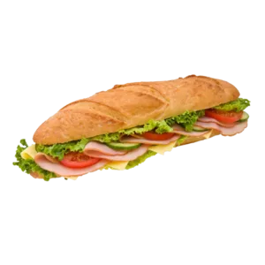 Σάντουιτς απλό (τυρί,ζαμπόν ή γαλοπούλα, ντομάτα)