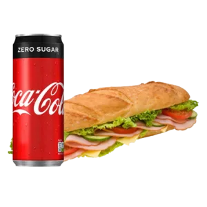 Σάντουιτς της επιλογής σας με Coca Cola 330ml